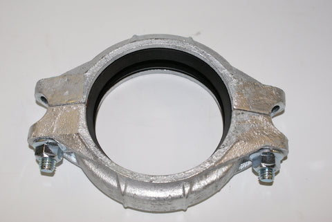 Standard Grooved Galvanised Coupling 3" (part # P753G)