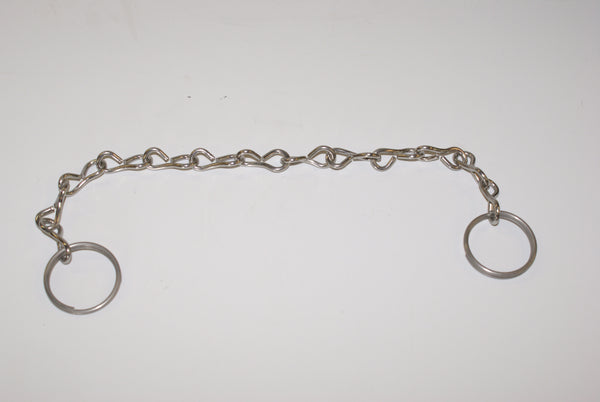 12" Camlock Jack Chain with "S" Hook SS (part # PACH12SS)